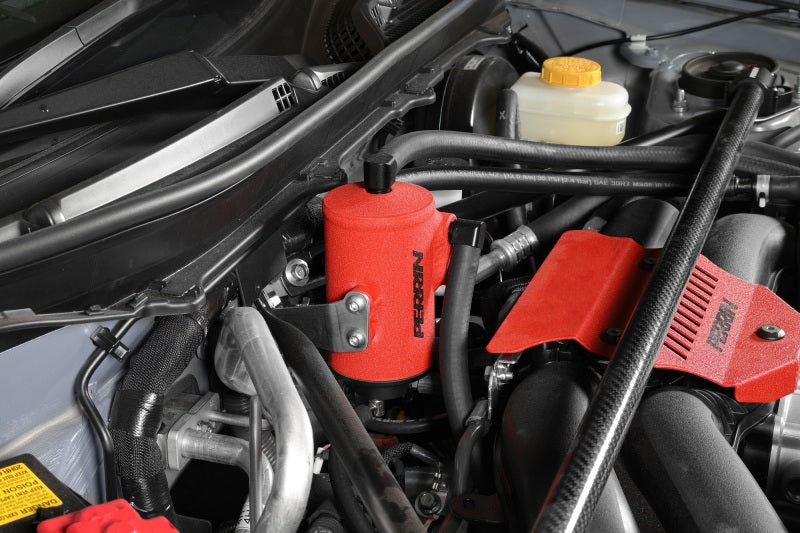 PERRIN 22-23 Toyota GR86 / 13-16 Scion FR-S / 13-23 Subaru BRZ Air Oil Separator - Red