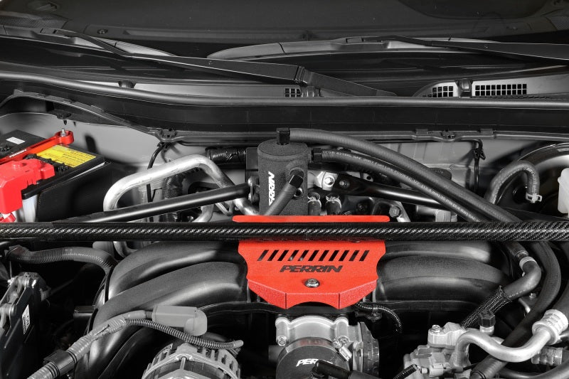 PERRIN 22-23 Toyota GR86 / 13-16 Scion FR-S / 13-23 Subaru BRZ Air Oil Separator - Black