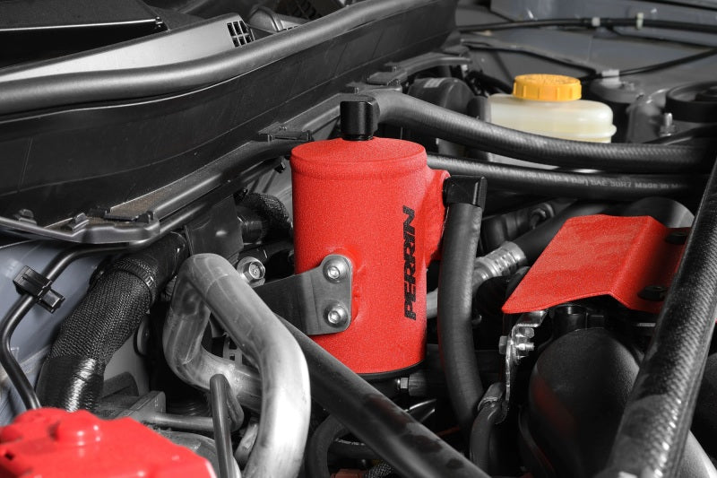 PERRIN 22-23 Toyota GR86 / 13-16 Scion FR-S / 13-23 Subaru BRZ Air Oil Separator - Red