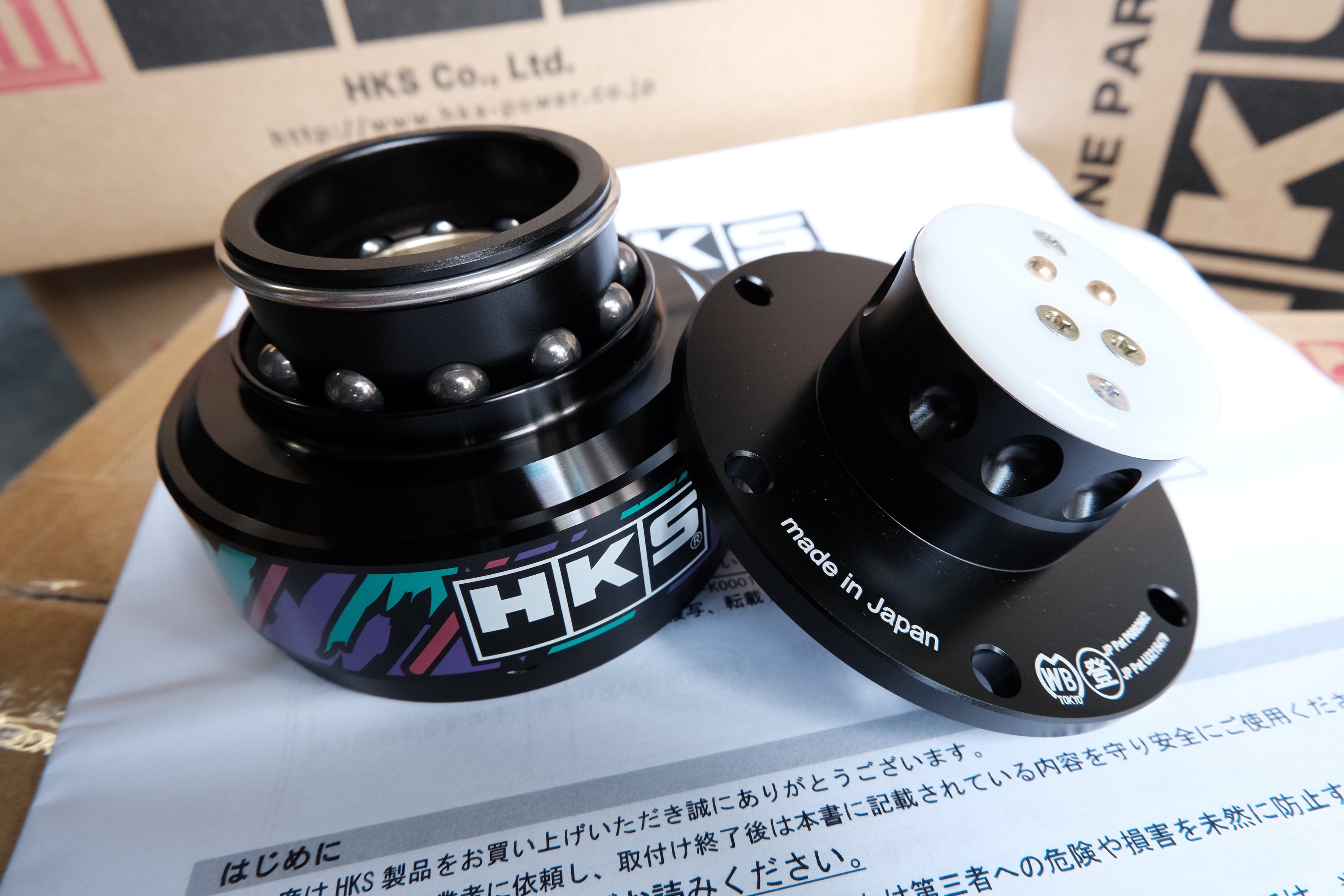 HKS x Works Bell Quick Release Rapfix Ⅱ Keylock Set | 51007-AK721