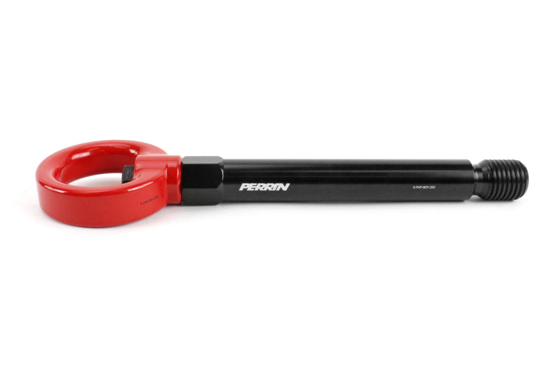 PERRIN 17-21 Honda Civic Si/Type R/Touring/Hatchback Tow Hook Kit Rear - Red (PHP-BDY-251RD)