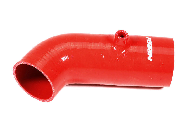 PERRIN 22-23 Subaru BRZ/Toyota GR86 Silicone Inlet Hose (3in. ID / SS Wire) - Red (PSP-INT-432RD)