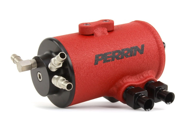 PERRIN 22-23 Toyota GR86 / 13-16 Scion FR-S / 13-23 Subaru BRZ Air Oil Separator - Red (PSP-ENG-612RD)