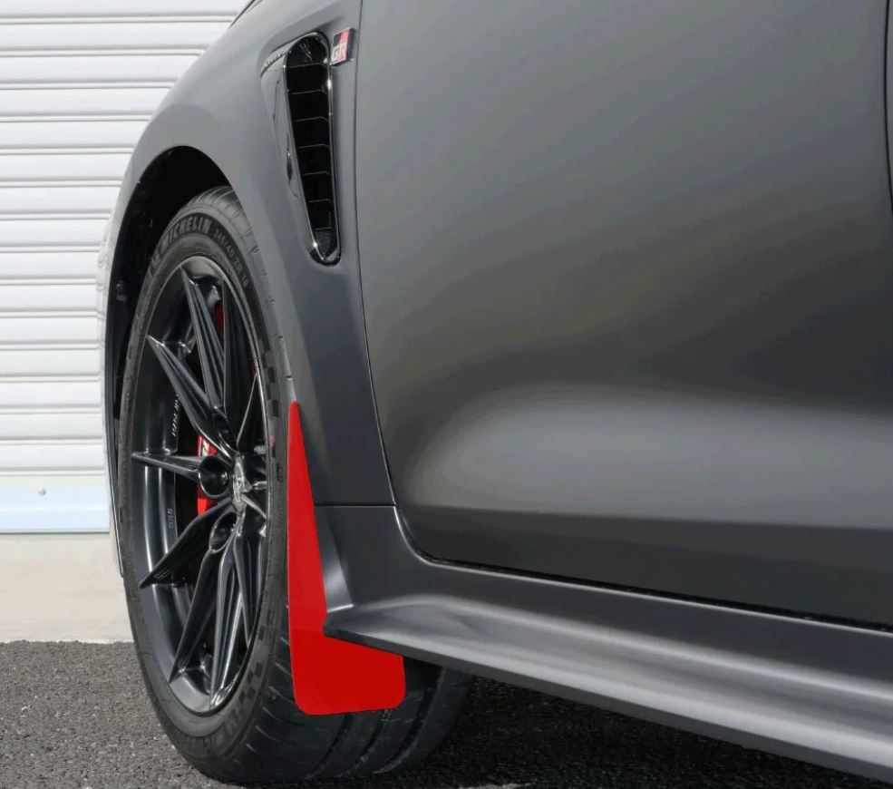 Cusco 2023+ Toyota GR Corolla (GZEA14H) AWD Front Red EVA Mud Flaps - Set of 2 (1H1 850 FR)