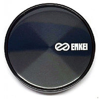 Enkei Optional Flat Center Cap w. Black Ring for TSP6, Tenjin, T6S, Kojin, Raijin 19in, and M5