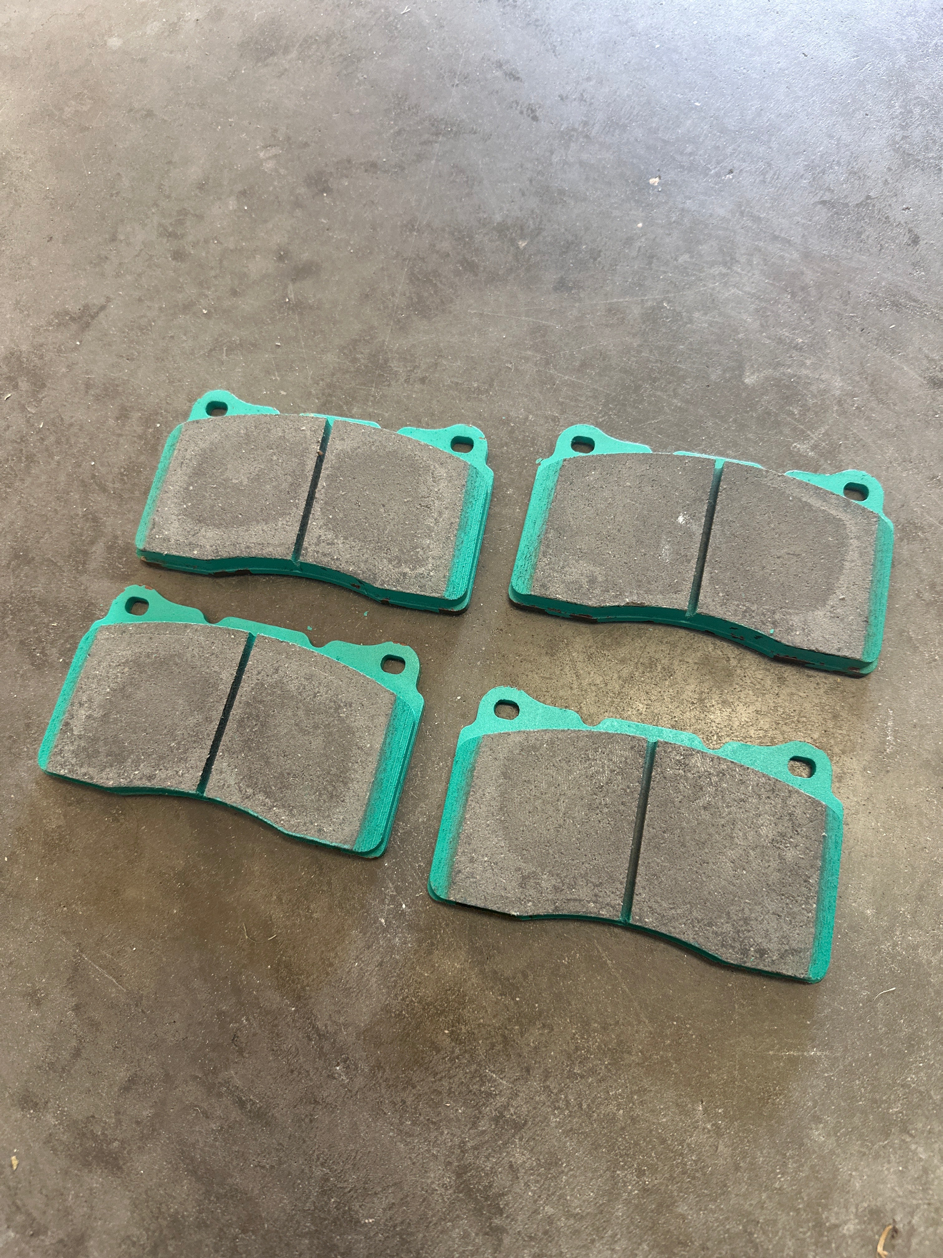 Project Mu Type NS Front Brake Pads for 17+ CIVIC TYPE R FK8, 04+ STI, & 03+ EVO | Open Box
