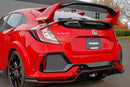 PERRIN 17-21 Honda Civic Si/Type R/Touring/Hatchback Tow Hook Kit Rear - Red