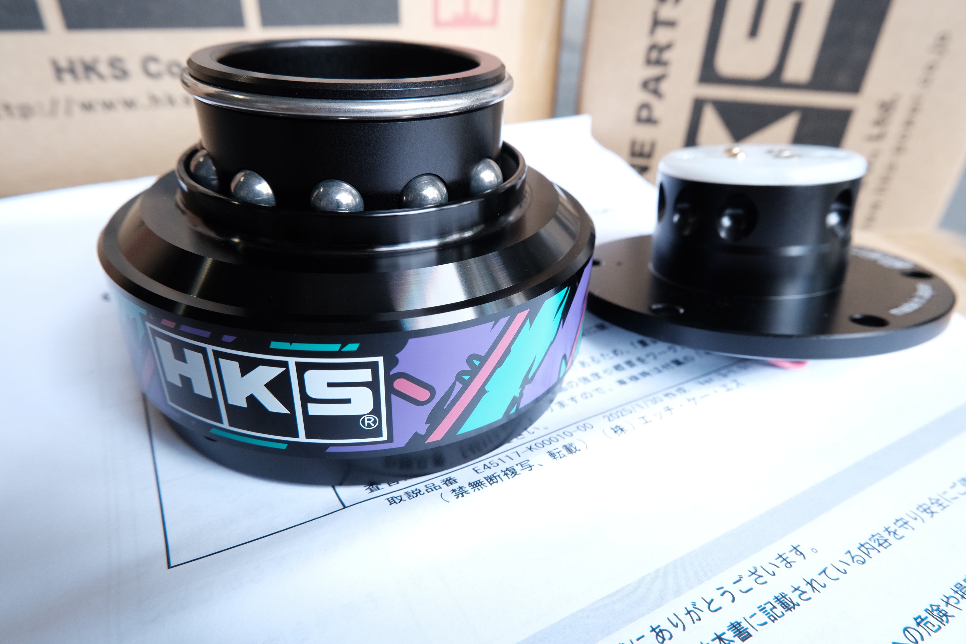 HKS x Works Bell Quick Release Rapfix Ⅱ Keylock Set | 51007-AK721