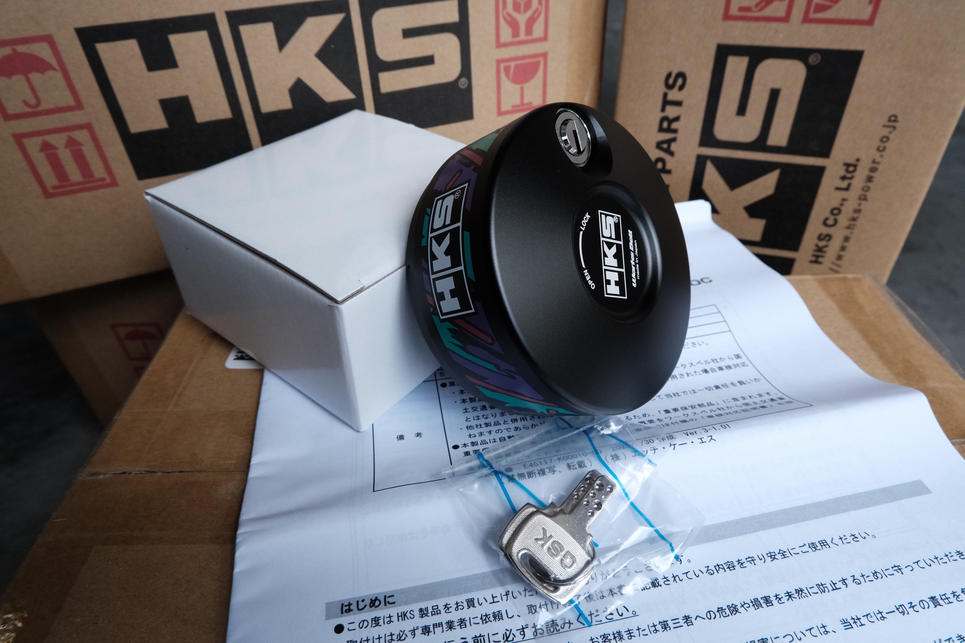 HKS x Works Bell Quick Release Rapfix Ⅱ Keylock Set | 51007-AK721