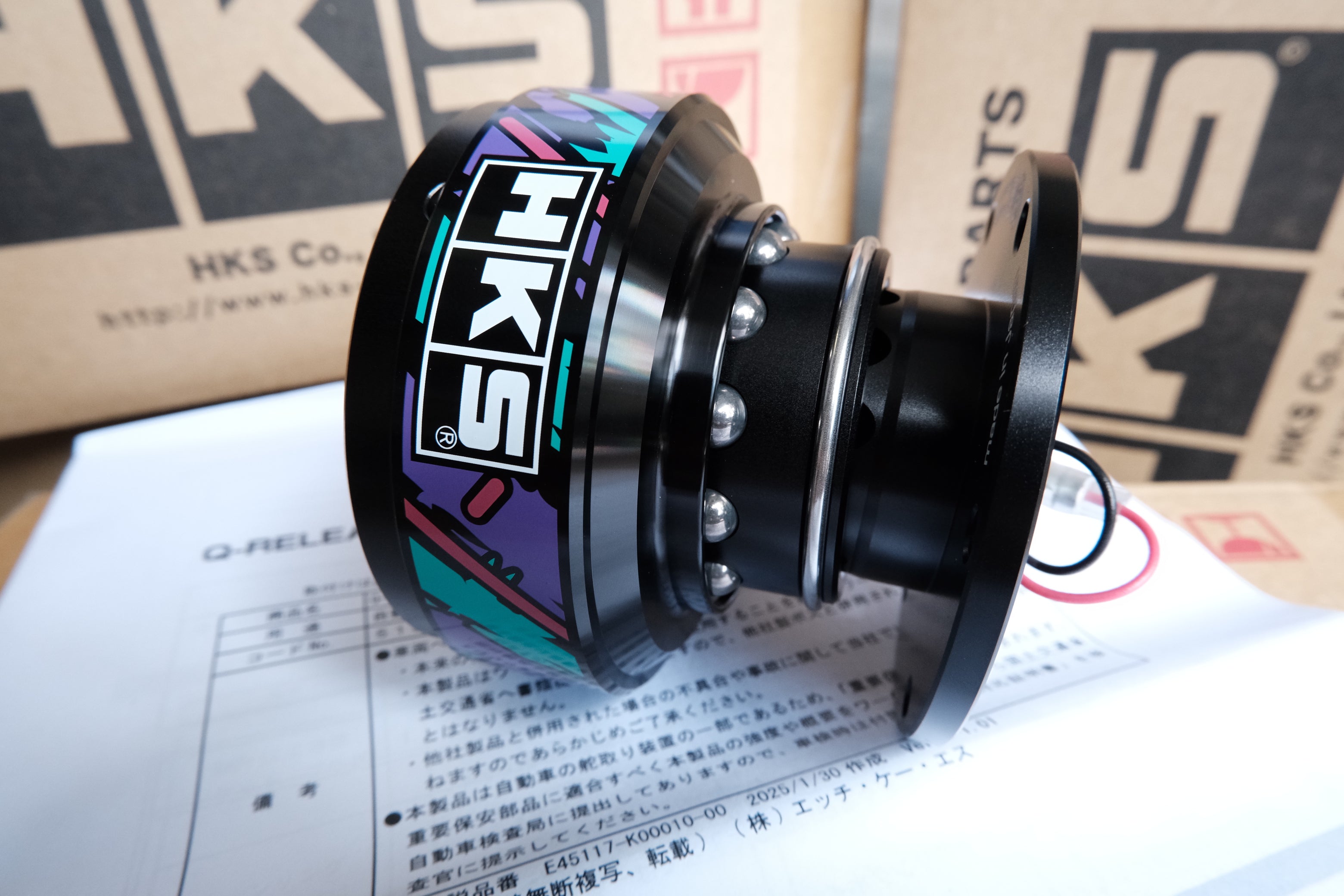 HKS x Works Bell Quick Release Rapfix Ⅱ Keylock Set | 51007-AK721