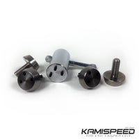 Kics License Plate Lock Bolts Set