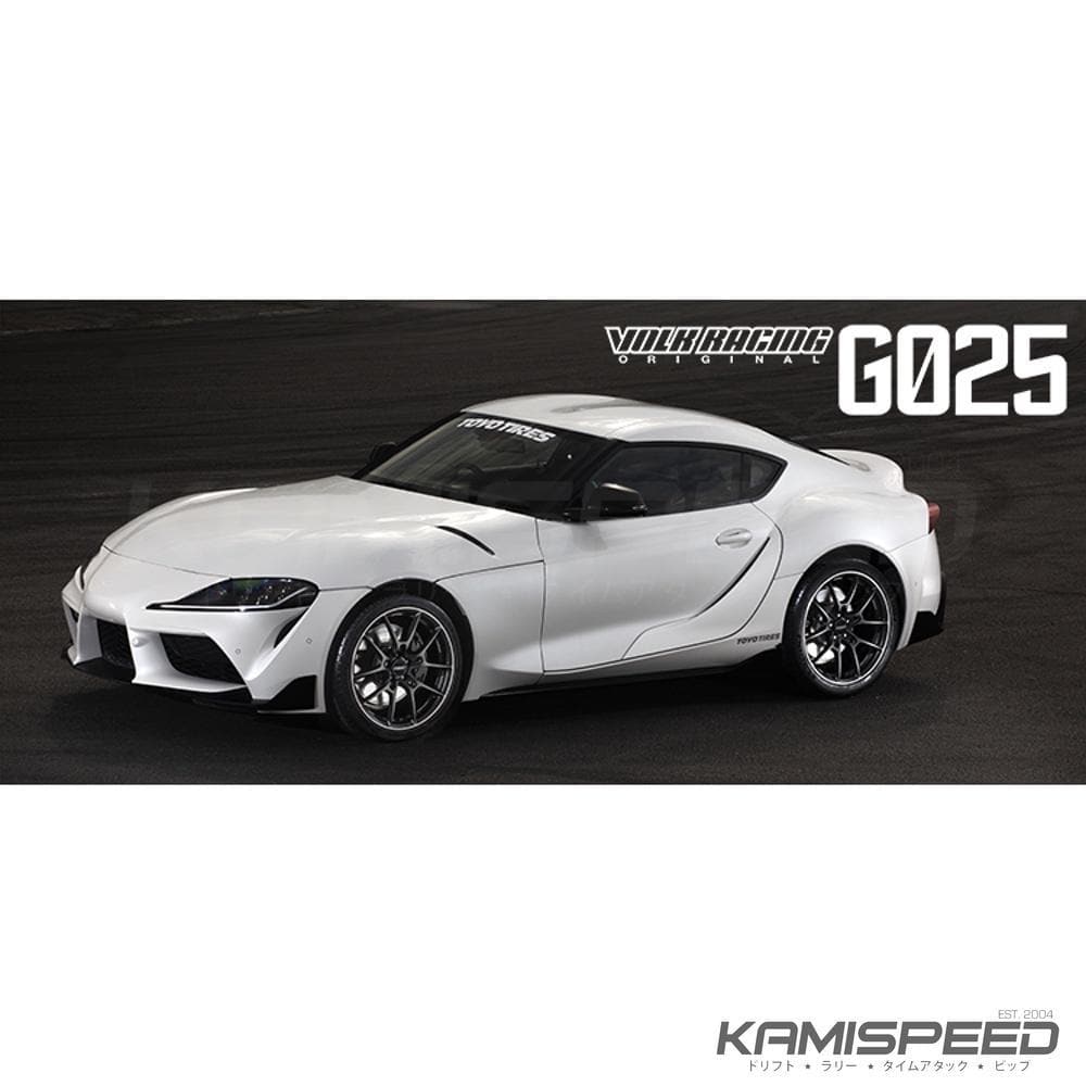 Volk Racing G025 19x10 +33 5x112 (2020+ Toyota Supra Rear Fitment)